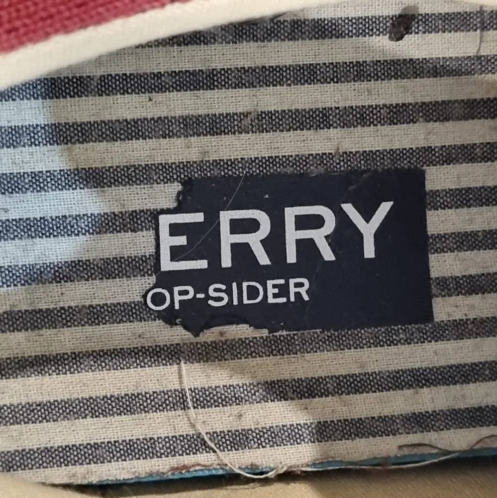 SPERRY Men's Maroon & White  Top-Sider Sneakers, Size 11 - Picture 13 of 15